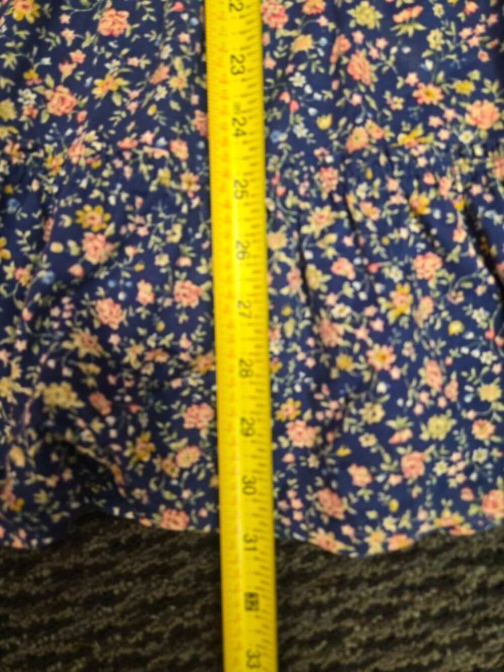Polo Ralph Lauren Girls Floral Smocked Cotton Jersey Dress Size L 12-14 Boho - Picture 5 of 7